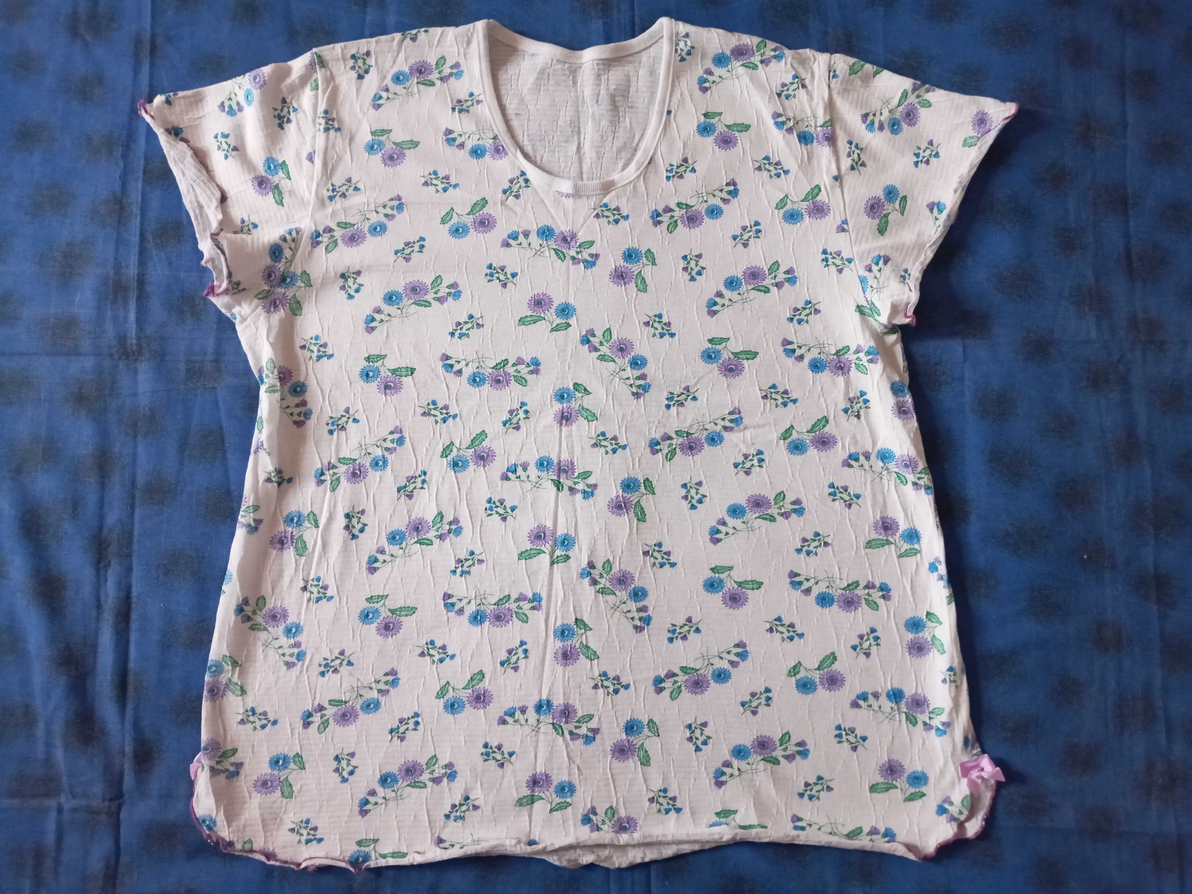 Пижама женская (футболка+бриджи), р. 50-52