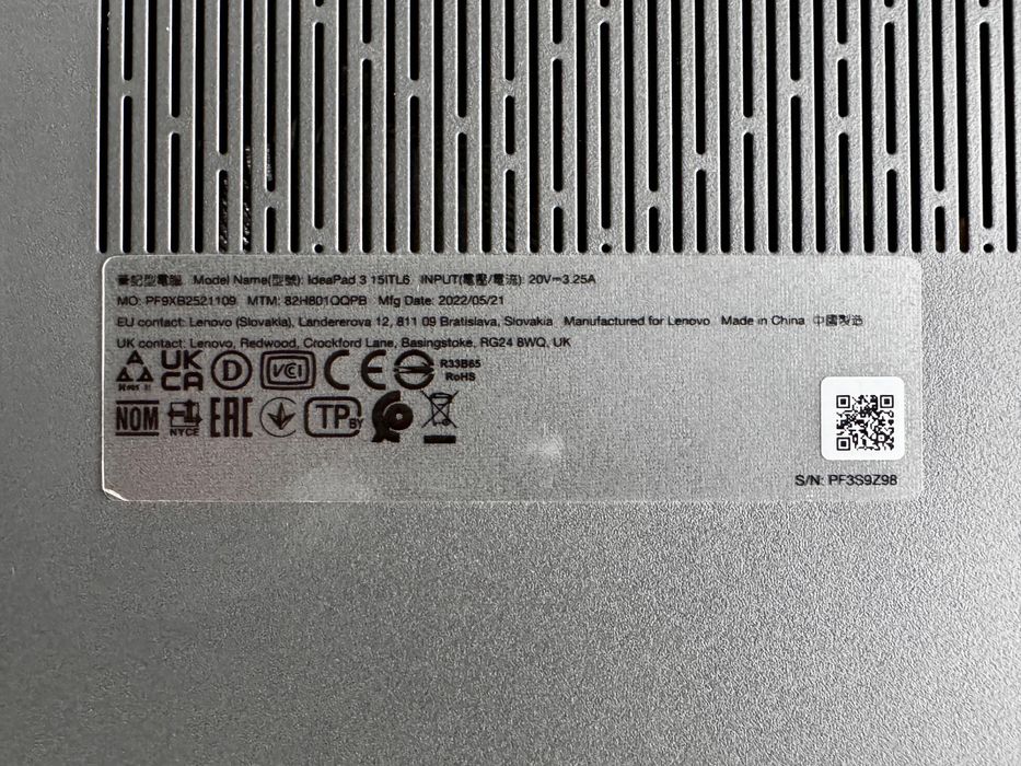 Lenovo IdeaPad 3 15ITL6 i3 / 8GB / 512GB SSD - do pracy i nauki