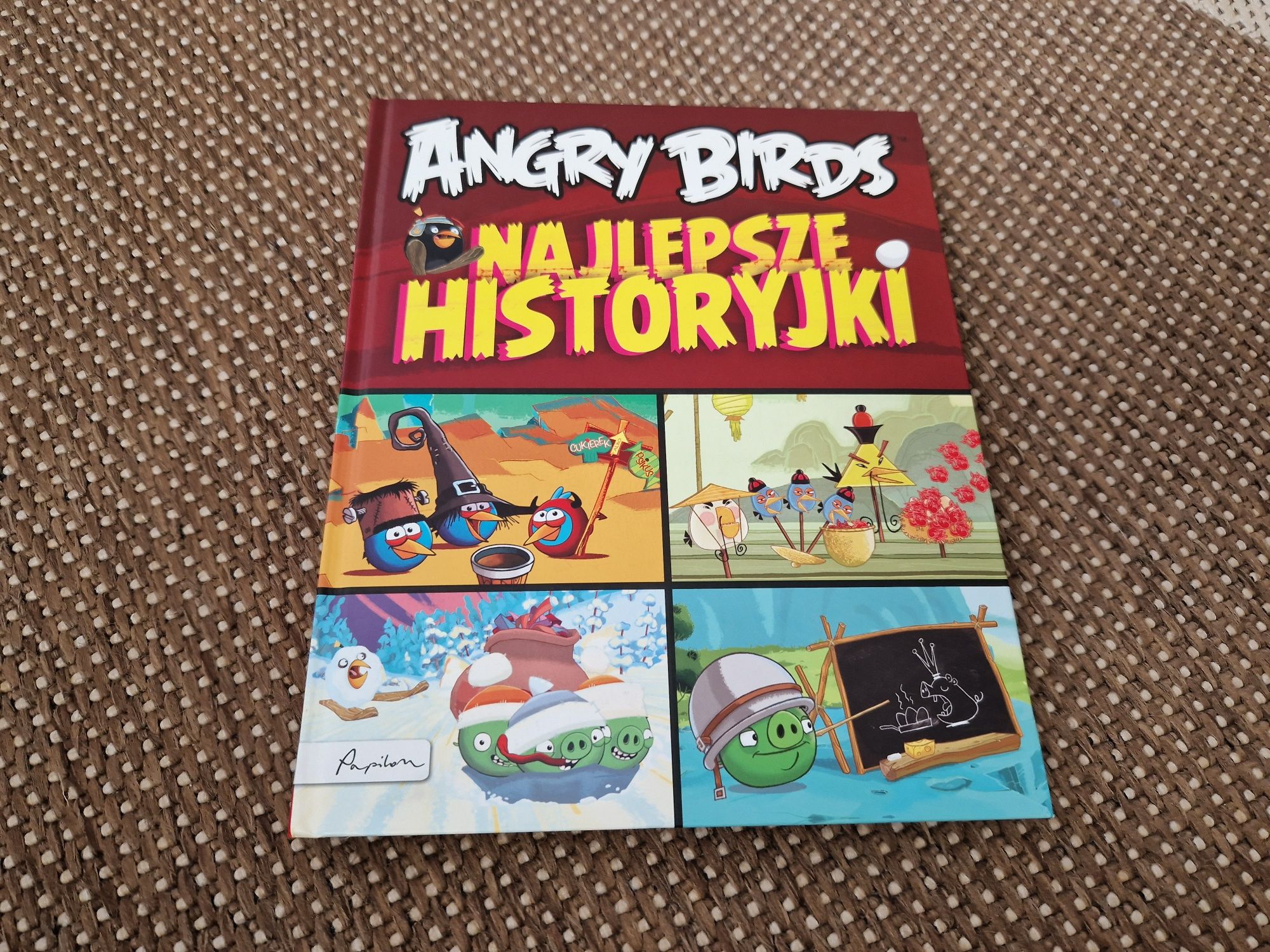 Książka ANGRY BIRDS Najlepsze historyjki, Papilon