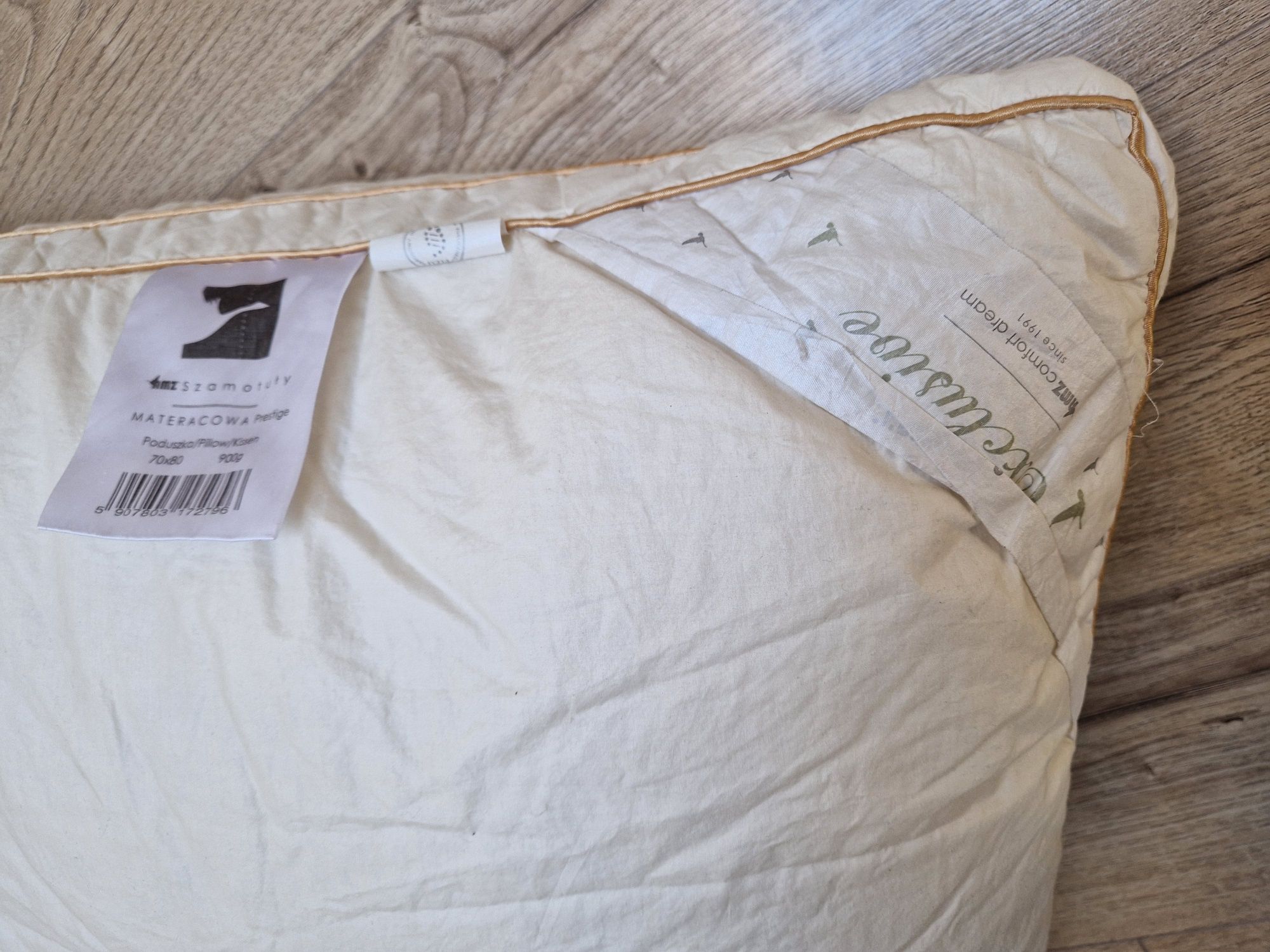 Zestaw AMZ poduszka 70x80 i kołdra 155x200 100% puch