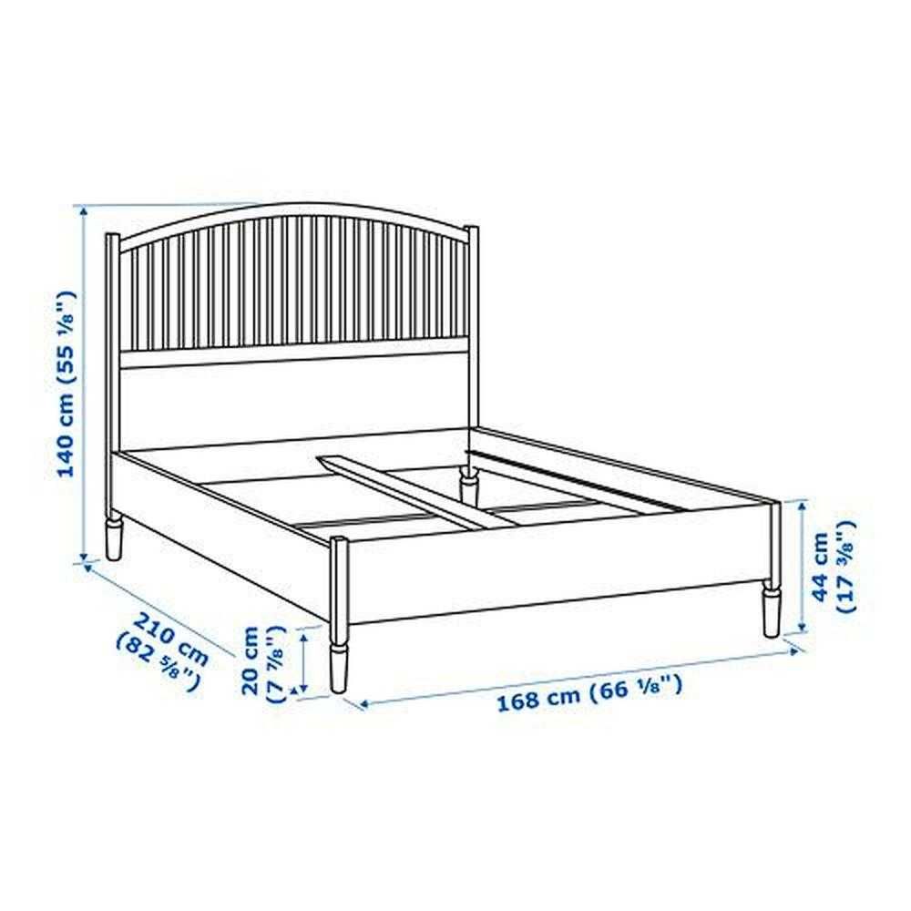Łóżko IKEA Tyssedal na rozmiar 160x200 cm - dostawa gratis