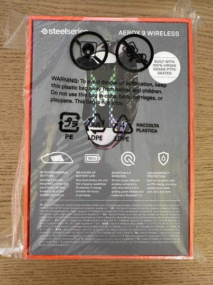 NOWA Mysz SteelSeries Aerox 9 Wireless