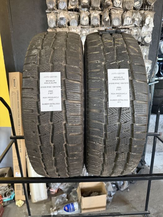 Opony zimowe 215/65R16C 109/107R Michelin Agilis Alpin | 2 sztuki