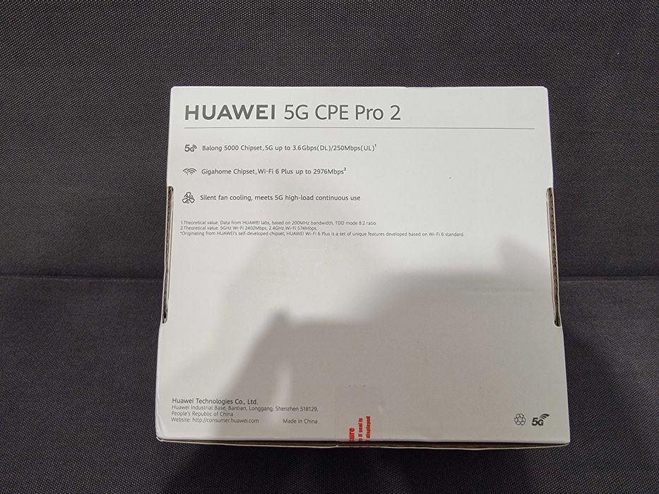 Router Huawei 5G CPE Pro 2 3.6Gbps WiFi 6 Plus H122-373
