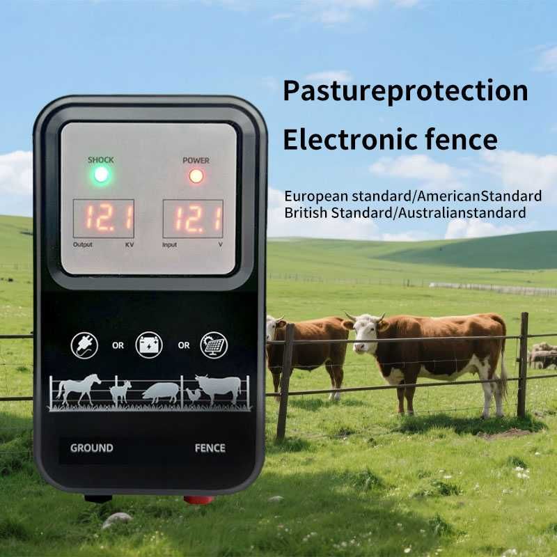 Energizador de cerca elétrica de 1Okm, 1.5