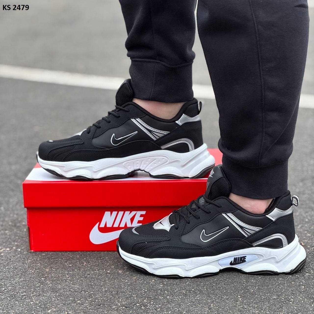 Кросівки Nike Air Black White. Арт: KS 2479