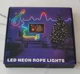 Neon LED RGB 18m, z pilotem, nowy, do dekoracji