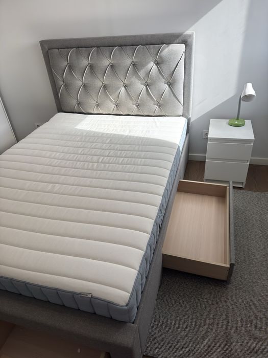 Cama de Casal 140x190 cm + Colchão