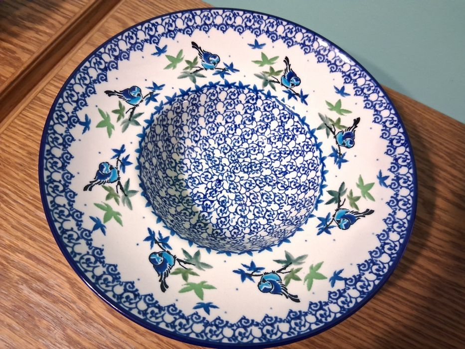 Talerz do spaghetti 25cm GAT1 Ceramika Artystyczna Boleslawiec