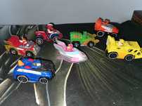 Autka True metal, pojazdy True metal, Rayder rubble Chase Rocky, skye