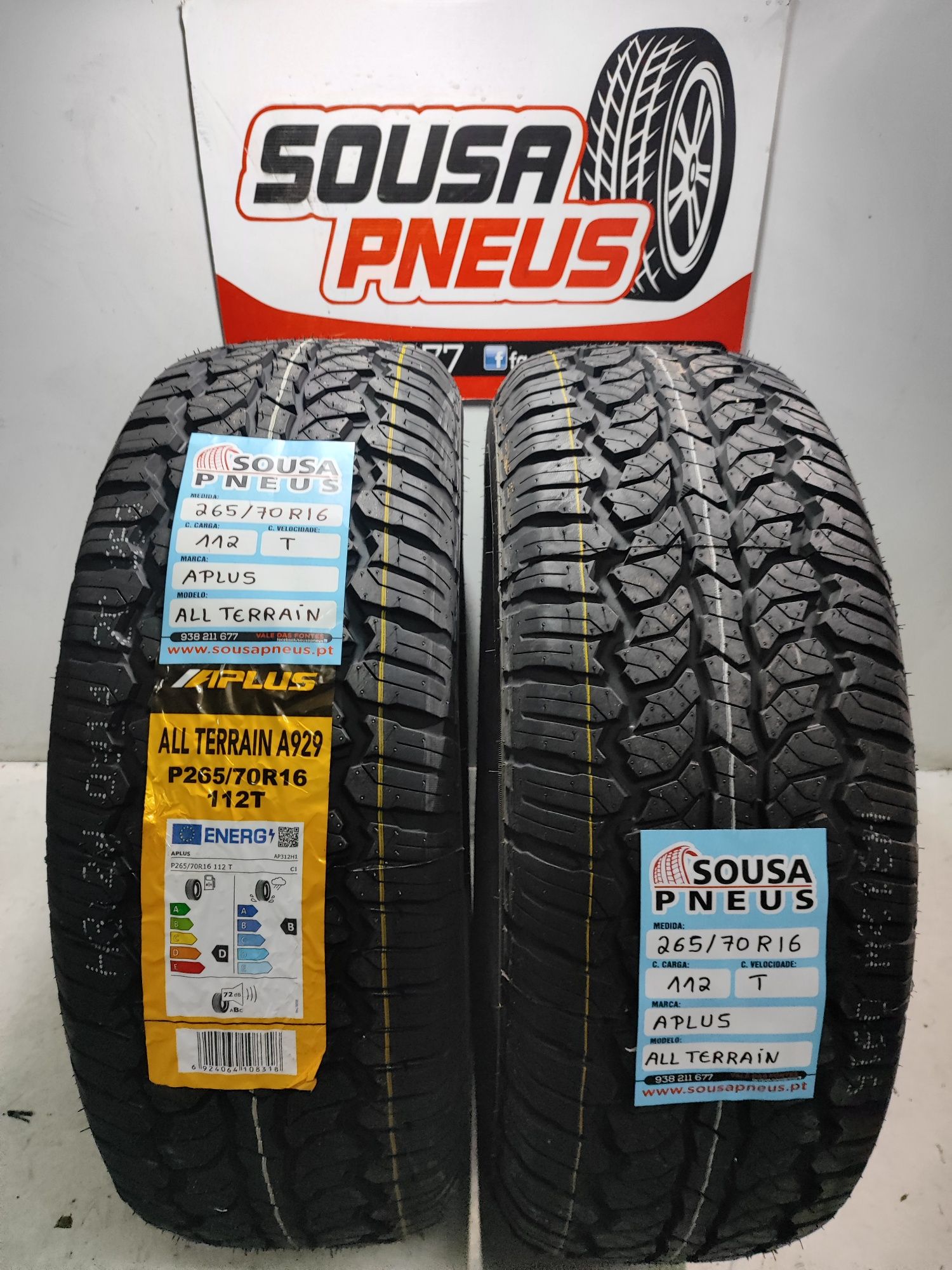 2 pneus novos Aplus 265/70R16 Oferta dos portes