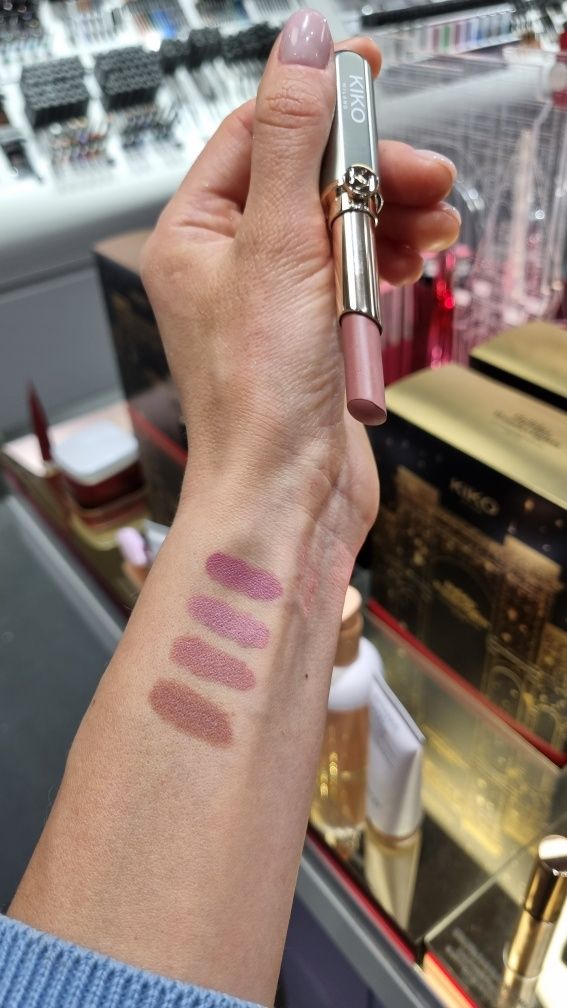 Матова помада Kiko powder power 05 new unlimited stylo 02 03 16