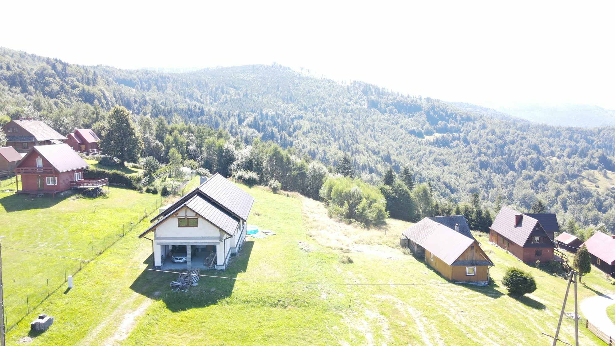 Dom Beskid Żywiecki do wykończenia