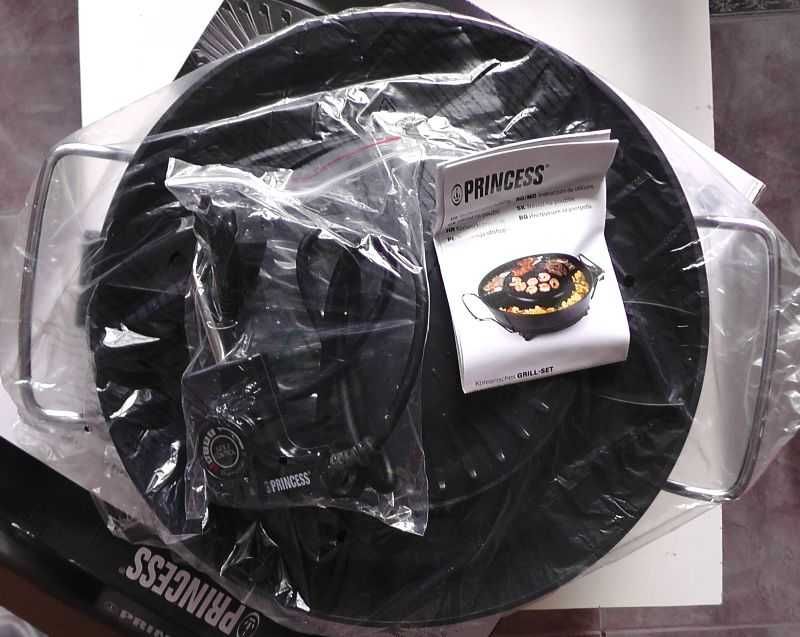 Grill koreański elektryczny 36cm 1800W