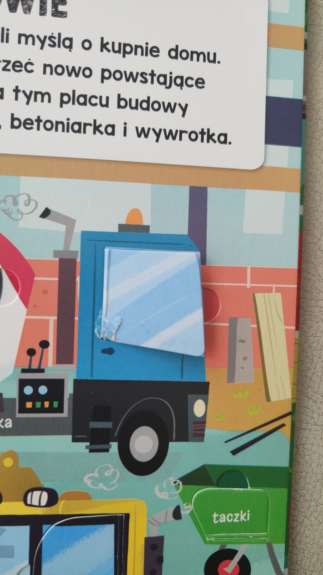 Książka z okienkami Pojazdy