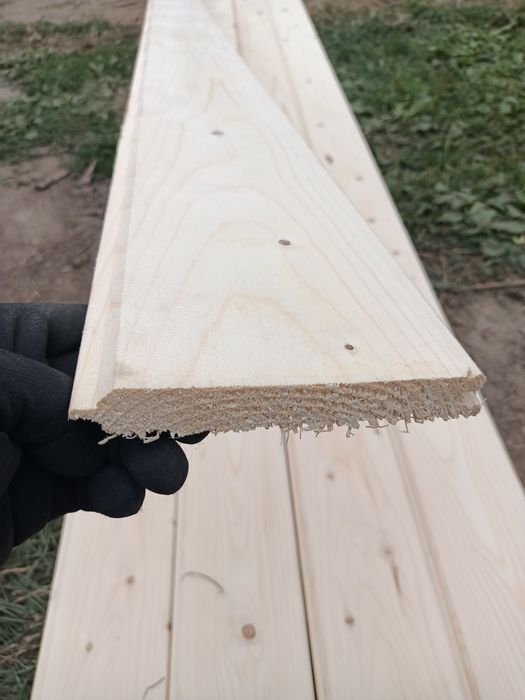 Deska elewacyjna, podbitka nadbitka pióro wpust