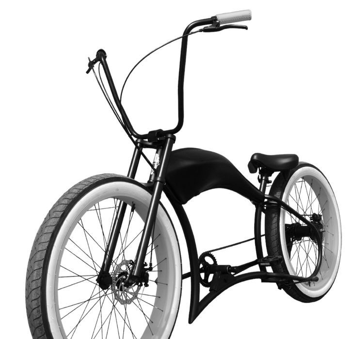 Rama custom e-bike fat stretchcruiser + bak obudowa baterii