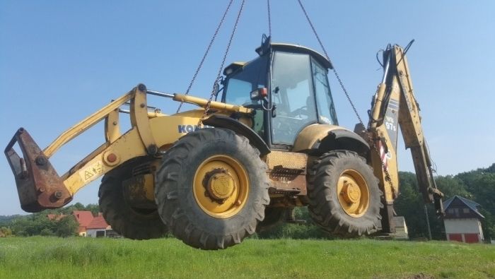 komatsu WB97s-2z 2005r ramie koparkowe tylne koparko-ładowarka konik