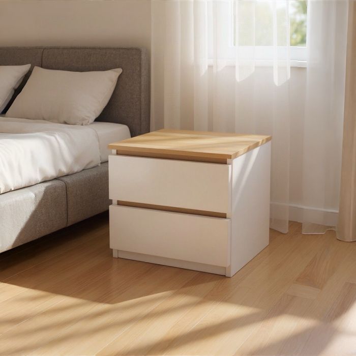 NOWA Szafka Nocna Stolik Przyłóżkowy Komoda Mała Do Sypialni