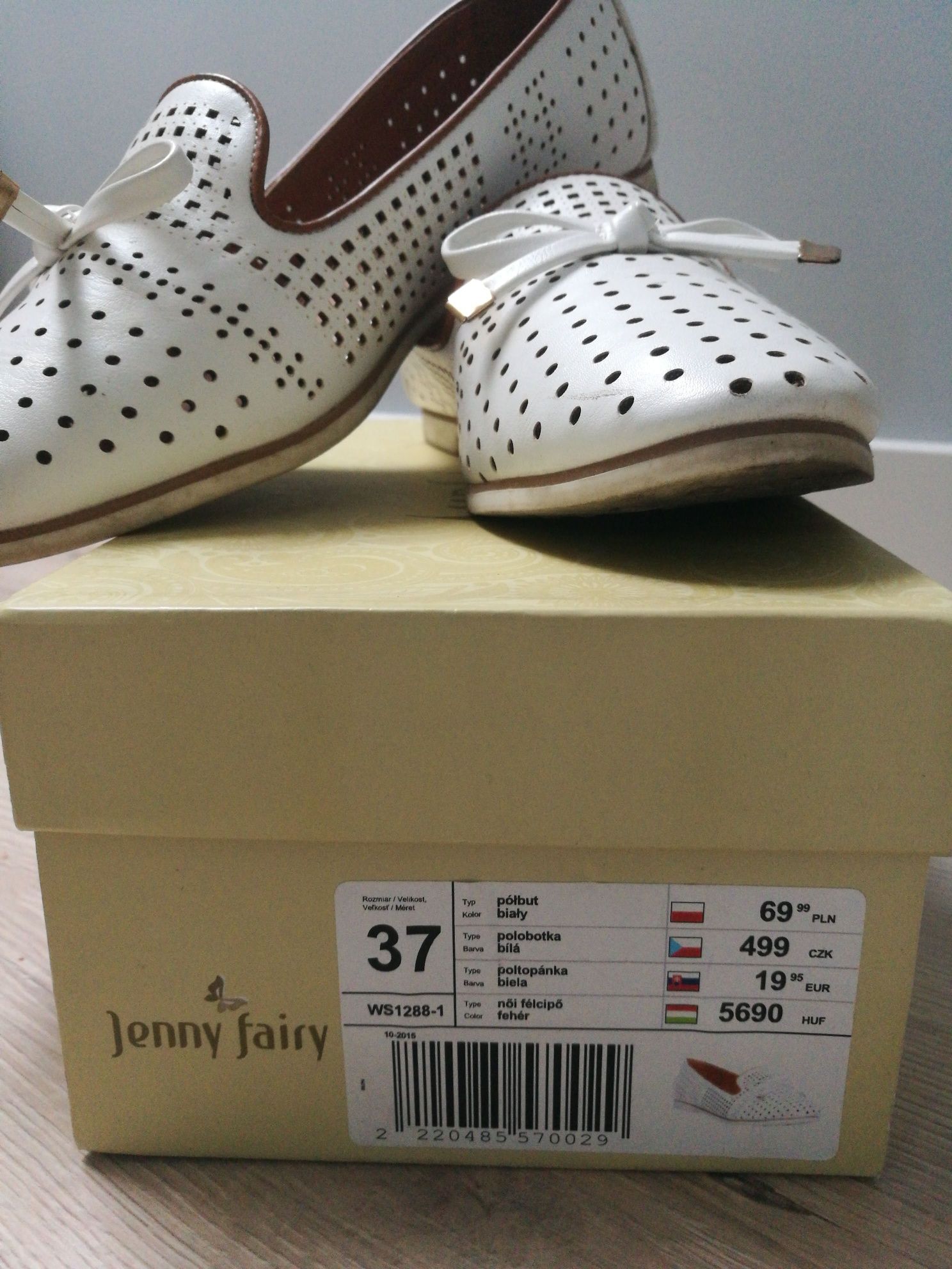 Buty wsuwane Jenny Fairy 37