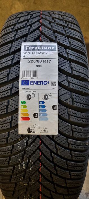 Opony FIRESTONE WINTERHAWK 225/60R17 - 4szt