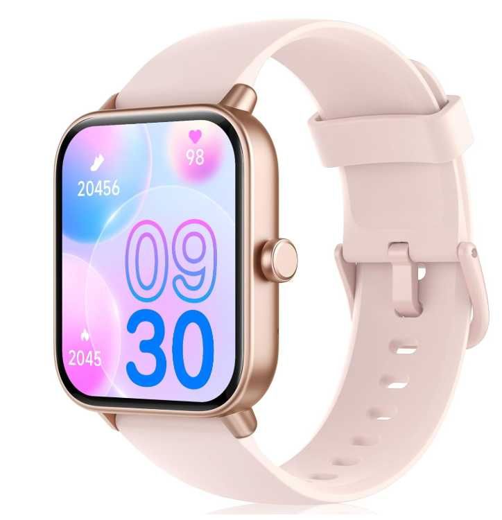 Smartwatch dla kobiet i mężczyzn, odbieranie połączeń, 100 trybów,