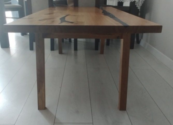 Stolik kawowy - dębowy