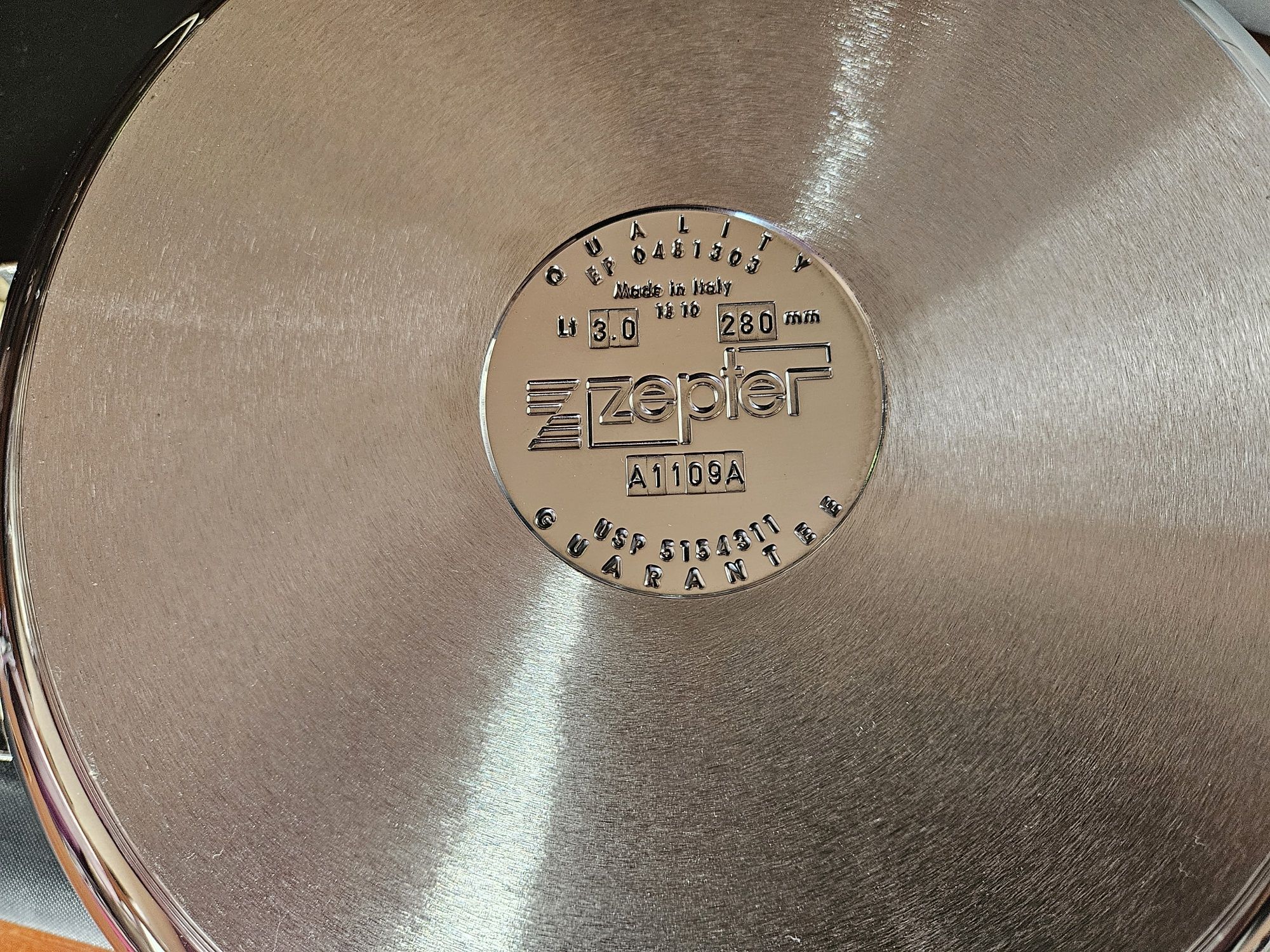Nowa patelnia 3L 28cm  Zepter-indukcja