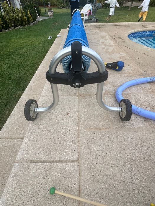 Capa de piscina de verão