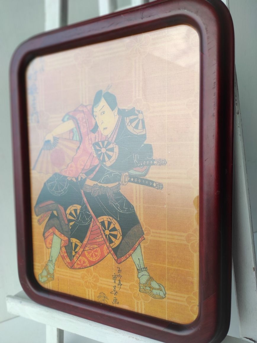 Samuraj, Katana, Szabla Obrazek w ramce
