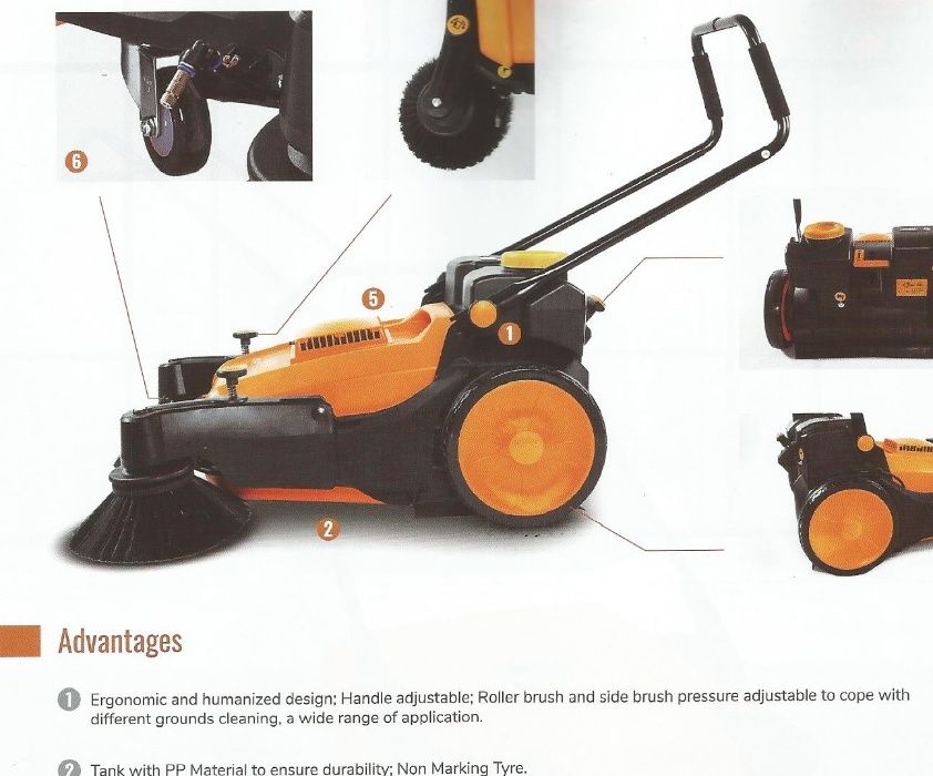 Varredora Industrial manual (Entrega Imediata)