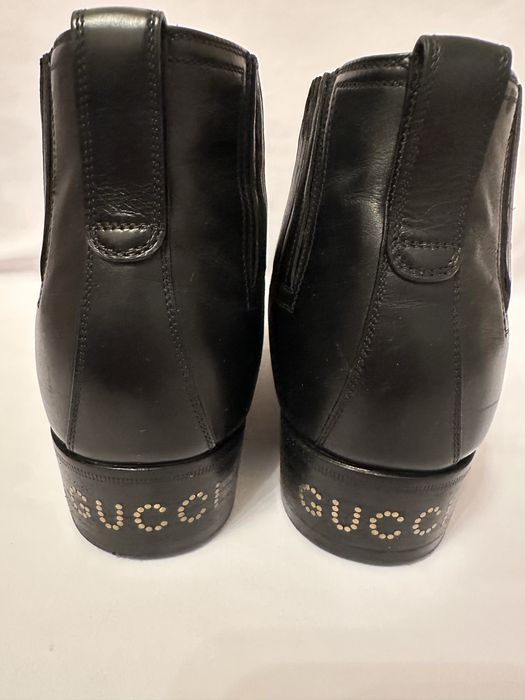 Мужские кожаные челси Gucci . Оригінал