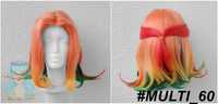Star Guardian Neeko Cosplay wig kolorowa tęczowa peruka Liga Legend