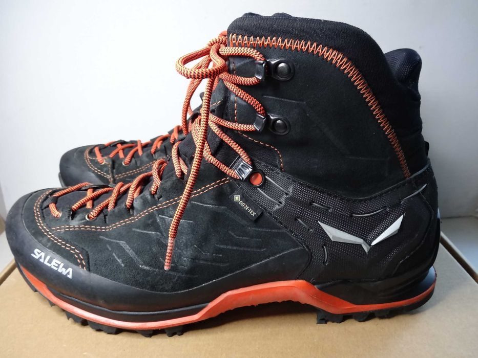 Buty SALEWA MS MTN TRAINER MID GTX roz 45 Gore-Tex Vibram Skóra