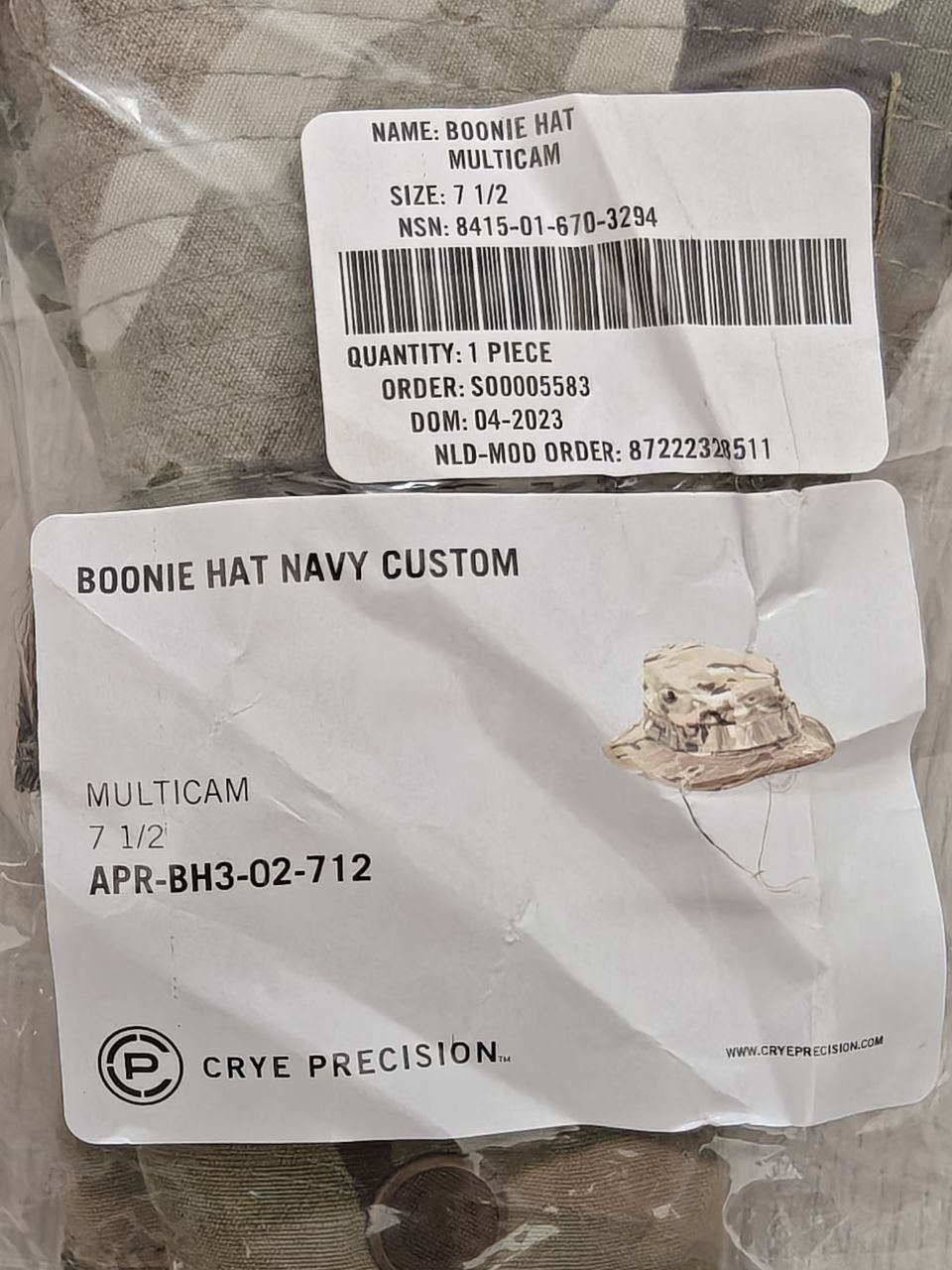Панама Crye Precision boonie hat navy custom Multicam (Oригінал!!)

Ст