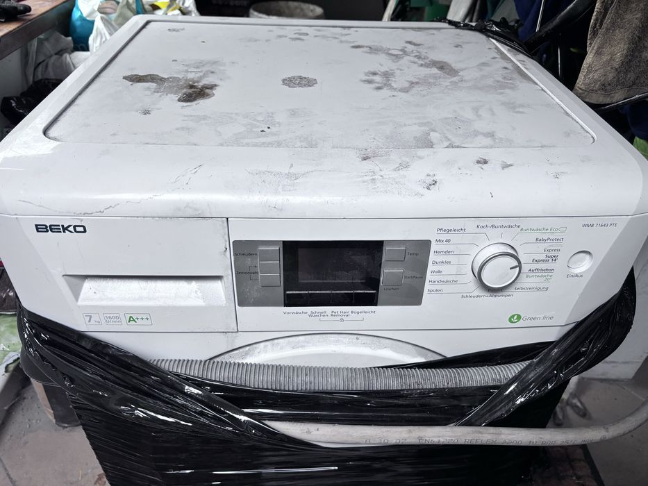 Pralka Beko uszkodzona