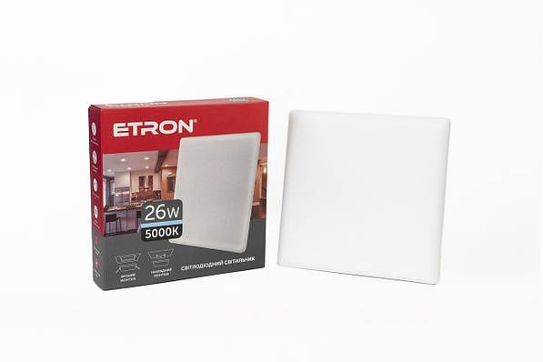 Світлодіодний світильник ETRON Multipurpose 26W 5000К ІР20