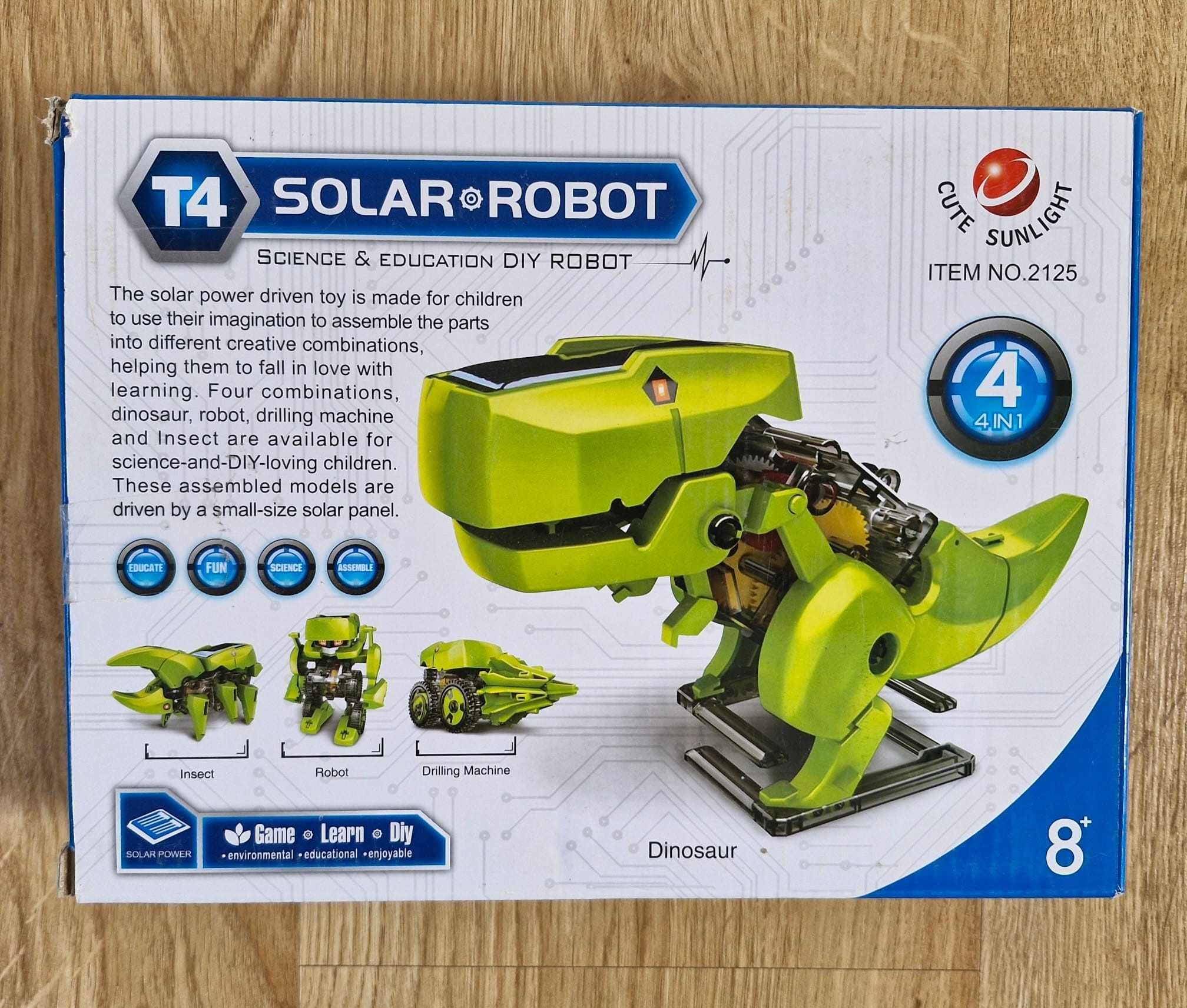 robot dinozaur solarny 3w1