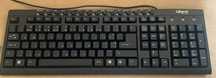 Teclado com fios Logitech