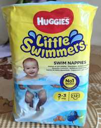 Нові підгузки на липучках для плавання Huggies Little Swimmers 2-3 (3-
