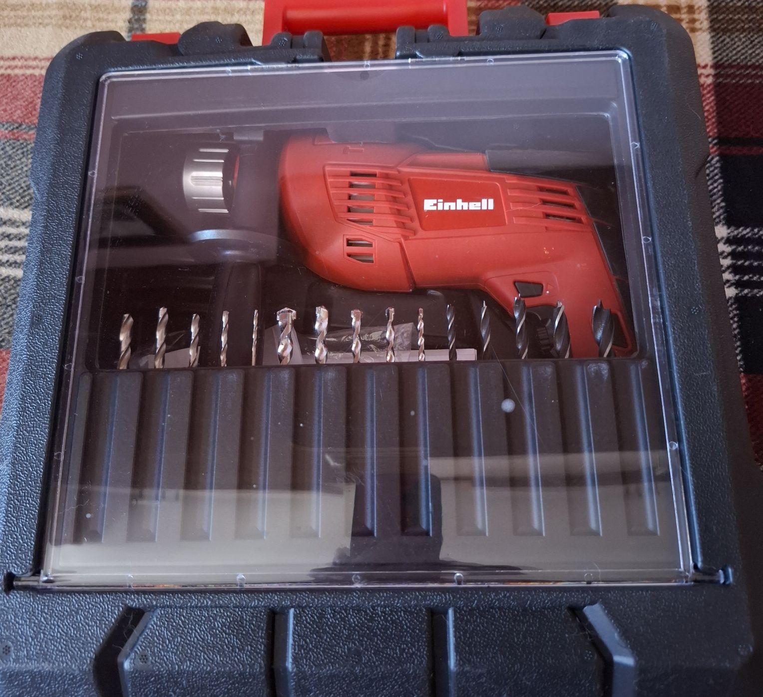 Дрель ударна Einhell tc-id 1000 kit