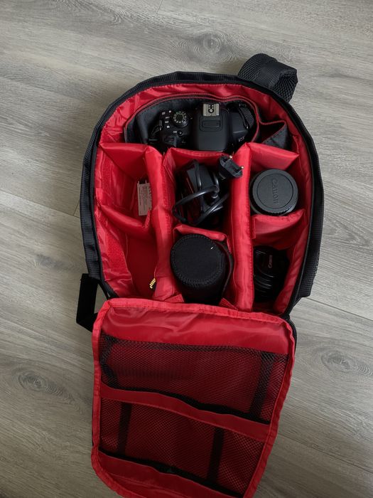 Фотоапарат Canon Eos 700d + kit EF-S 18-55 STM