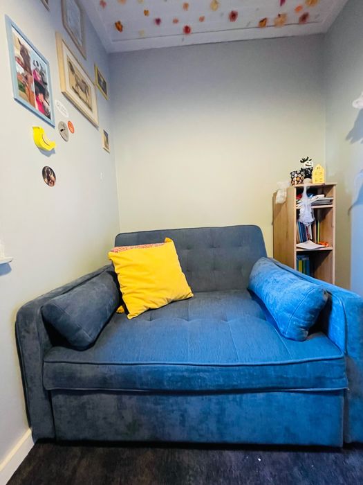 Sofa niebieska Agata Meble