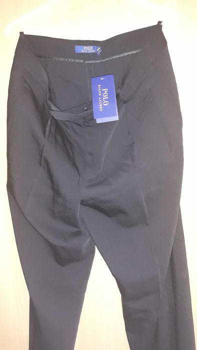 POLO RALPH LAUREN Nowe spodnie eleganckie czarne ,z metką