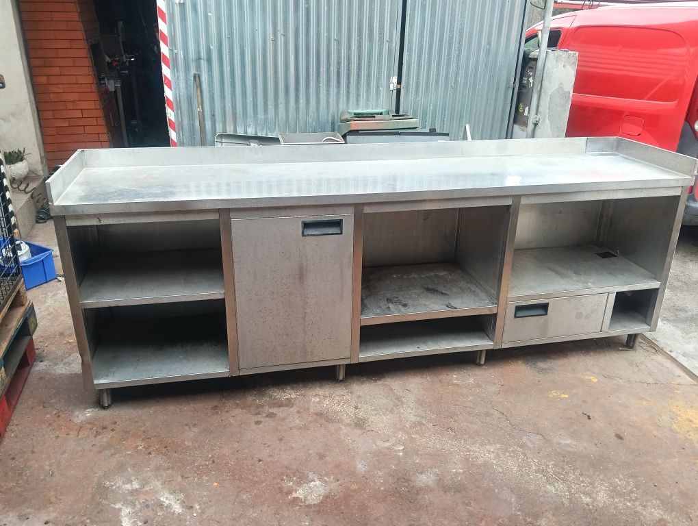 Bancada de inox 2.80