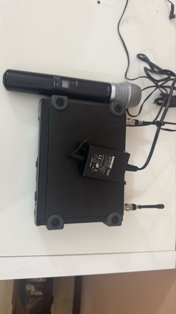 Microfone Shure SM86 com SLX4