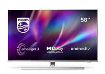 Nowy Philips 58 cali 4K UHD 3Xambilight hdr Smart WIFI 58PUS8536 gw12m