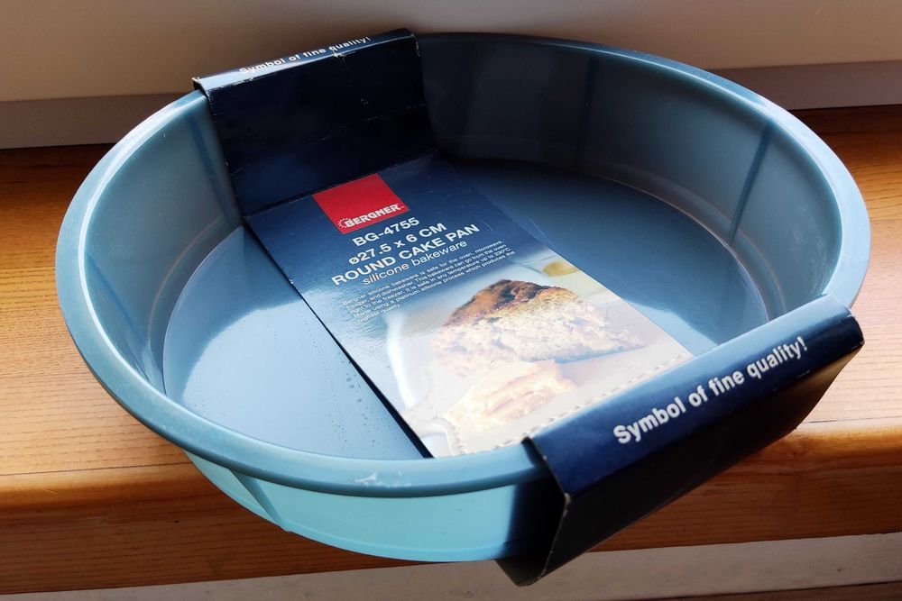 BERGNER Forma Pieczenia Ciast 27 cm. Platynowany Silikon. Naj jakość