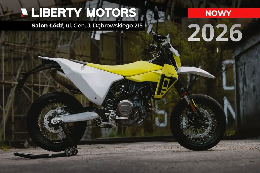 Husqvarna 701 Husqvarna 701 Supermoto | 2026 - FV23% | ŁÓDŹ |
