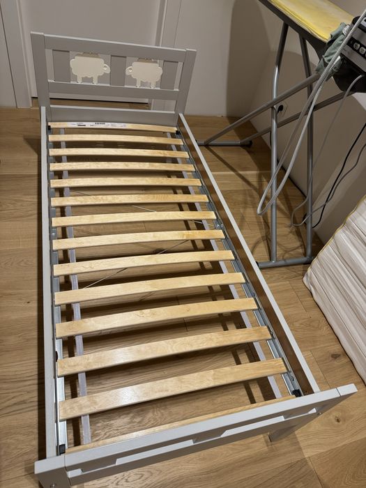 Ikea Kritter lozko + materac underling 160x70